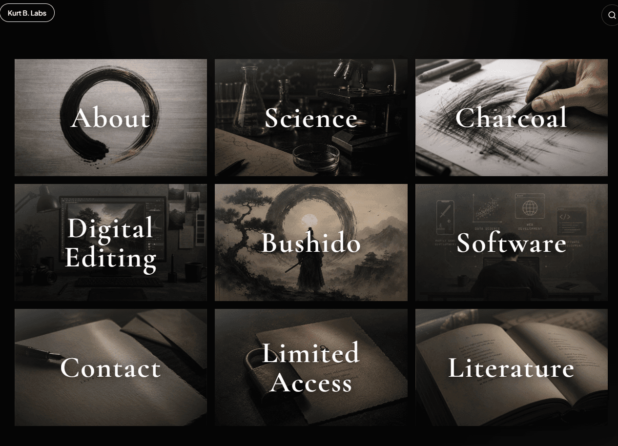 Kurt B. Labs website preview
